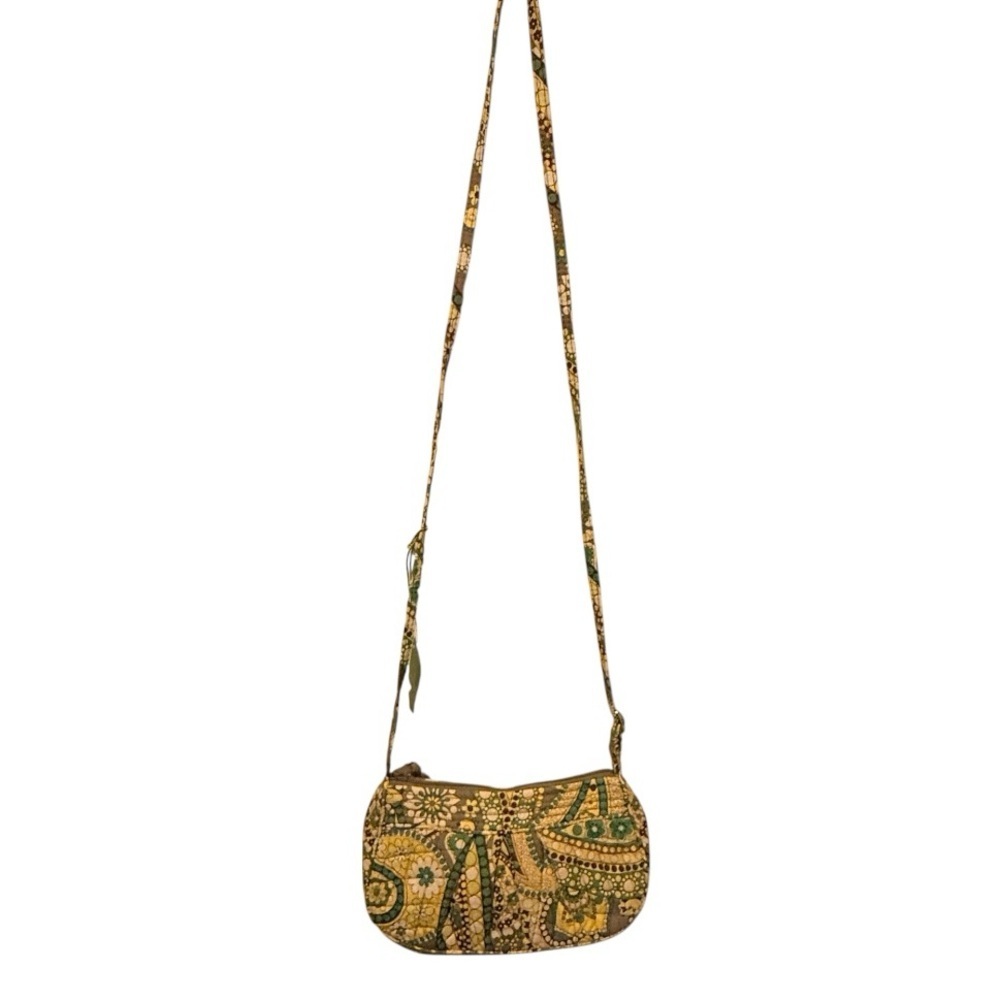 Vera Bradley Frannie Lemon Parfait Shoulder Bag‎ nwt